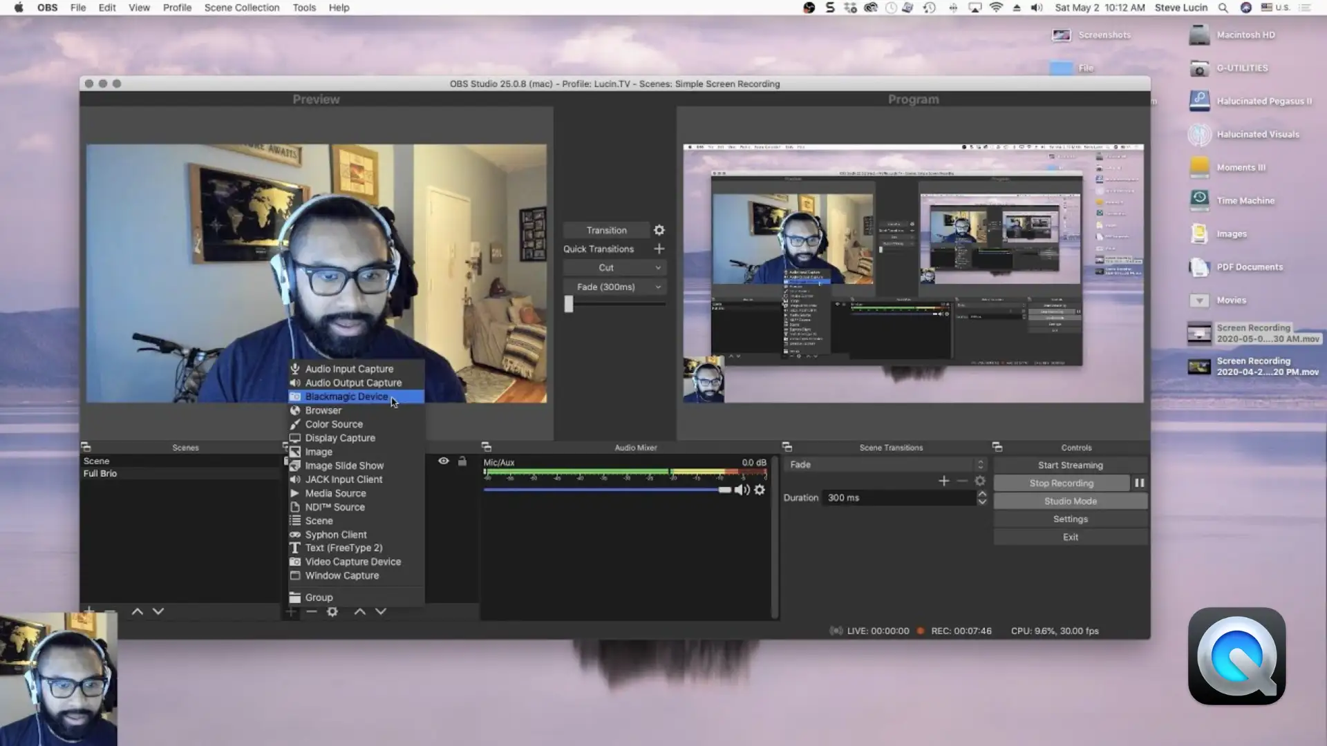 Simple Steps to Record Twitch Streams on Mac via QuickTime Player