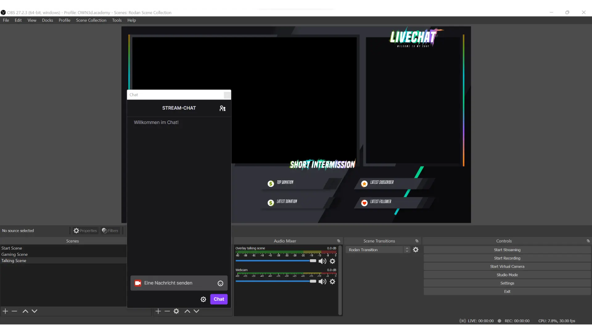 How to Add Twitch Chat Dock to OBS