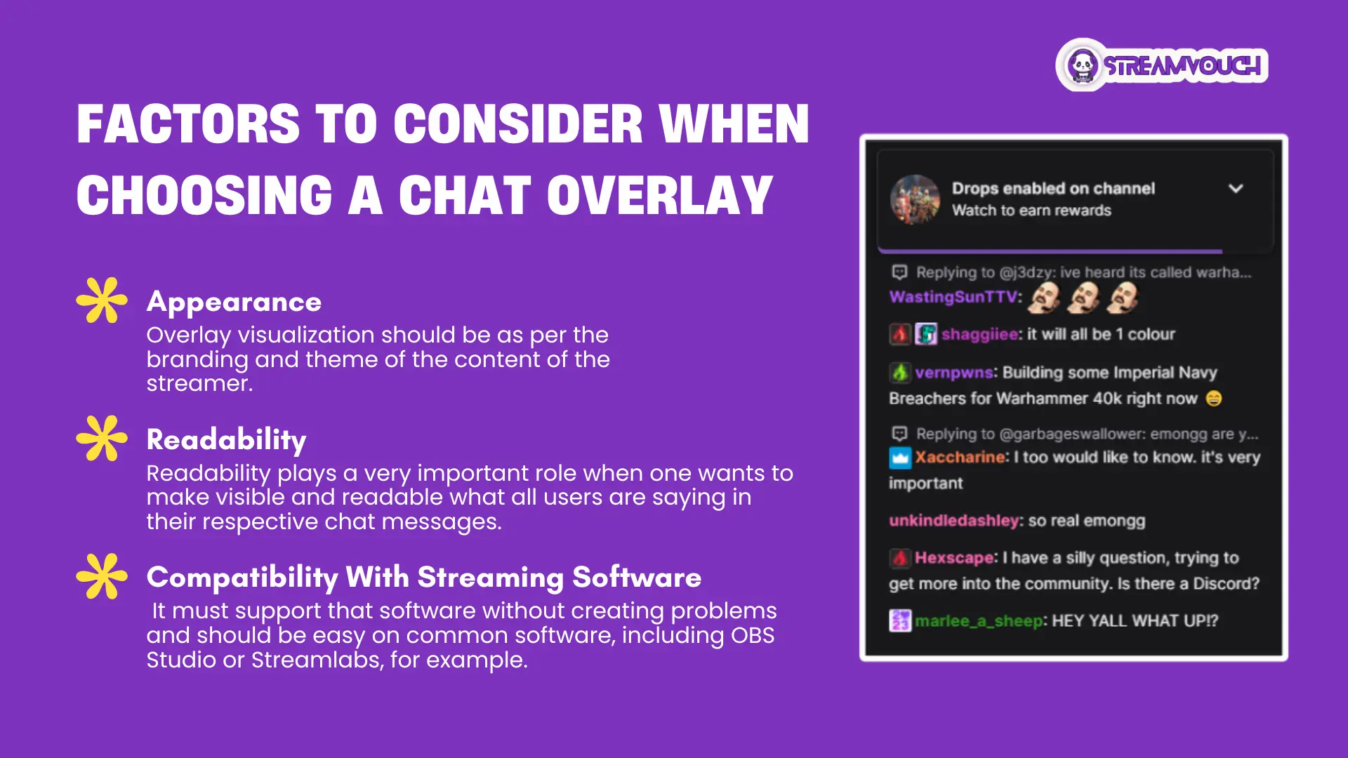 Factors To Consider When Choosing a Chat Overlay