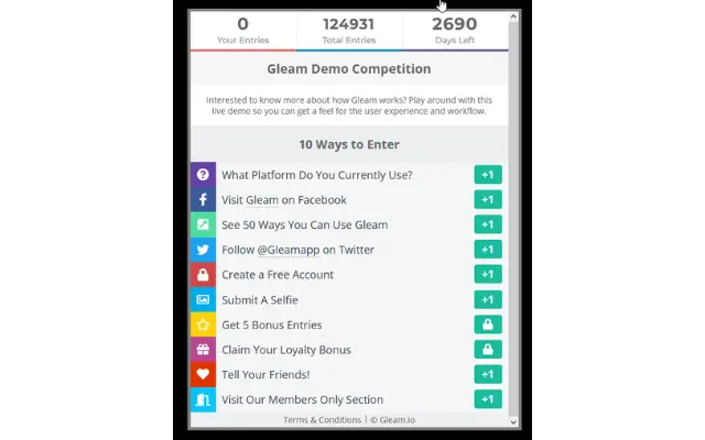 Clearly Define the rules of your giveaway