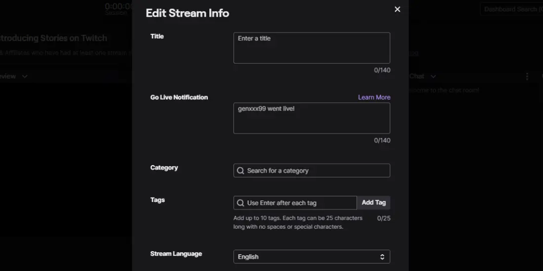  How to Change Your Title on Twitch