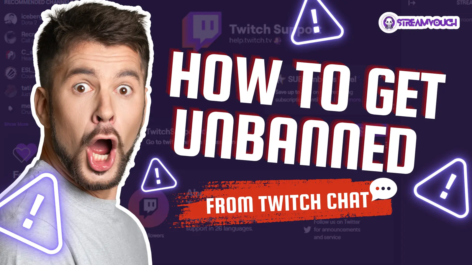 How To Get Unbanned From Twitch Chat In 2025 - StreamVouch